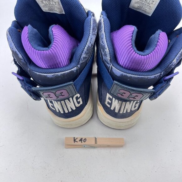 Patrick Ewing 33 Men Size 10 1ew90166-463 Blue Toronto Maple Leaf Training Shoes - Picture 13 of 13